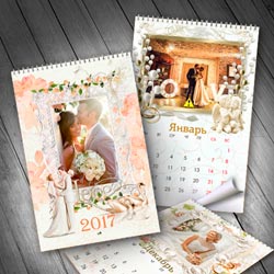 Свадебные календари с фото
